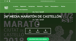 Desktop Screenshot of mediamaratoncastellon.com